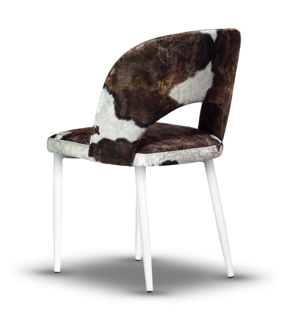 Krzesło Tapicerowane ZOYA noga biała