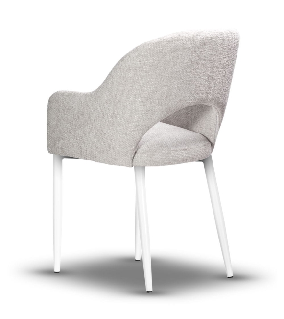 krzesło z podłokietnikiem ZOYA-2 noga biała