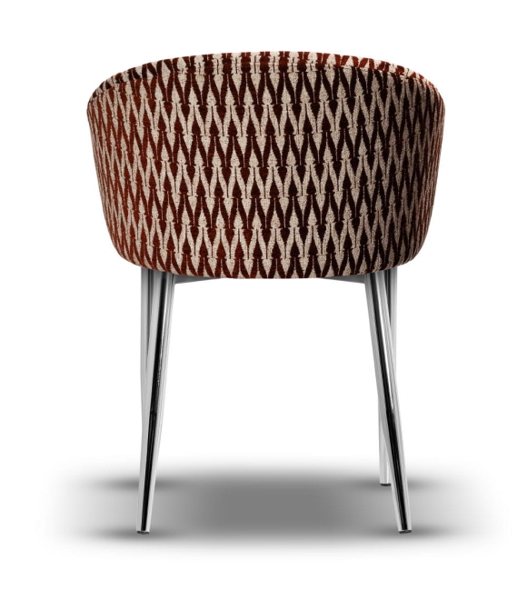 Krzesło Tapicerowane FLOW noga chrom