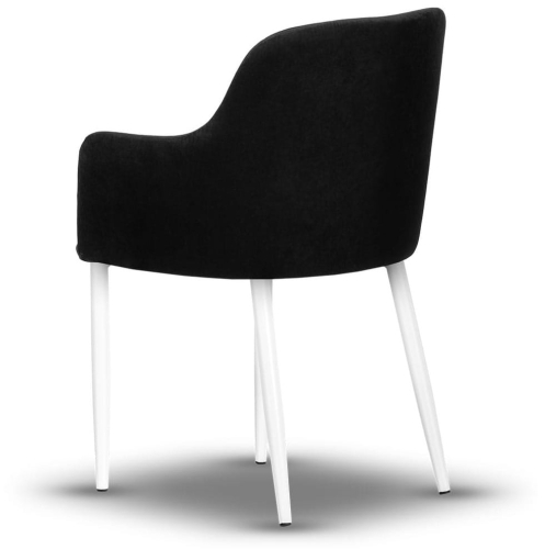 Krzesło Kubełkowe IVETT noga biała