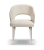 Krzesło Kubełkowe CARLO noga kaszmir