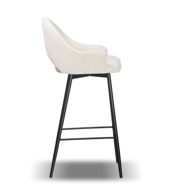 Hoker Tapicerowany Obrotowy GLORIA 75 cm