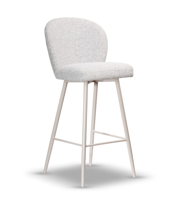 Hoker Tapicerowany RIO 75cm noga kaszmir