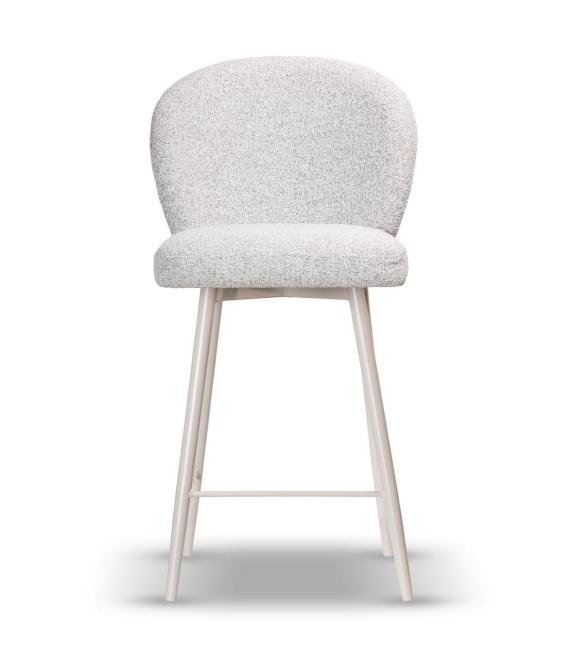 Hoker Tapicerowany RIO 65cm noga kaszmir