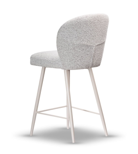 Hoker Tapicerowany RIO 65cm noga kaszmir