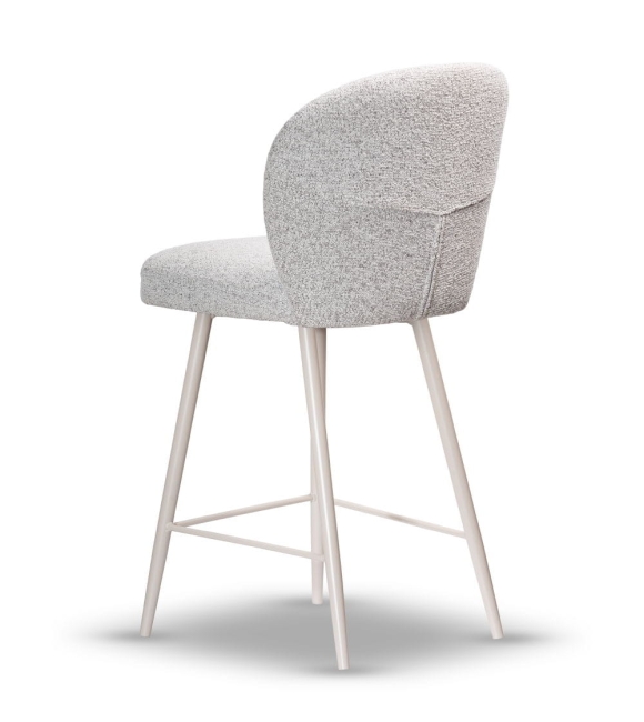 Hoker Tapicerowany RIO 65cm noga kaszmir