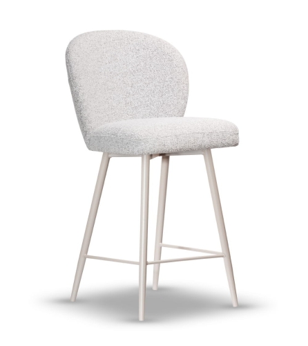 Hoker Tapicerowany RIO 65cm noga kaszmir