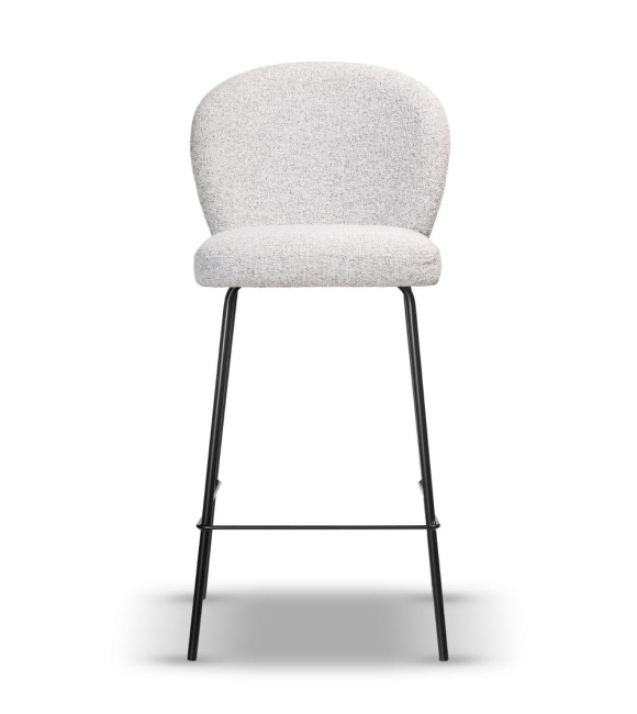 Hoker Tapicerowany RIO 75cm noga slim czarna