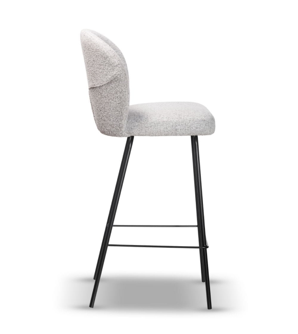 Hoker Tapicerowany RIO 75cm noga slim czarna