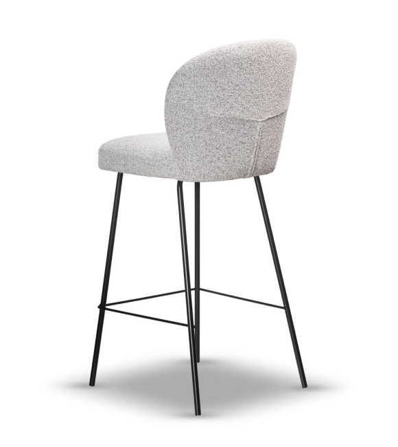 Hoker Tapicerowany RIO 75cm noga slim czarna