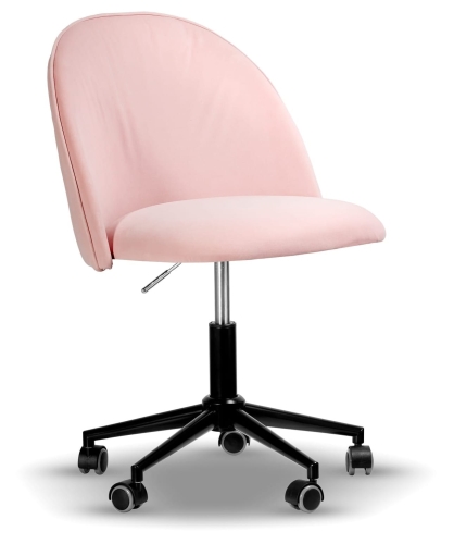 krzesło obrotowe do biurka JAZZ różowe