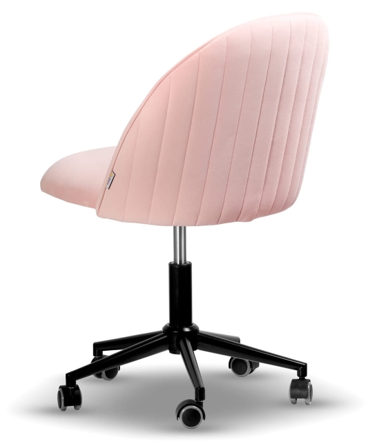 krzesło obrotowe do biurka JAZZ różowe