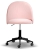 krzesło obrotowe do biurka JAZZ różowe