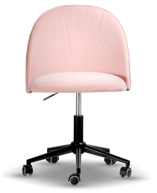 krzesło obrotowe do biurka JAZZ różowe