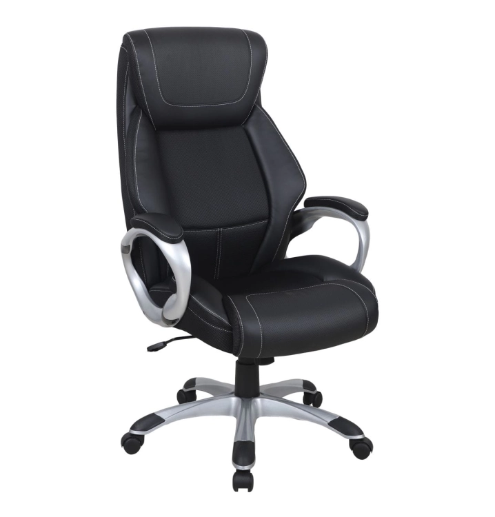 fotel obrotowy FK17-czarny