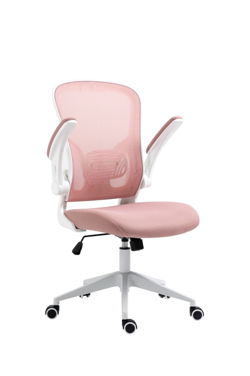 fotel obrotowy FK21-różowy
