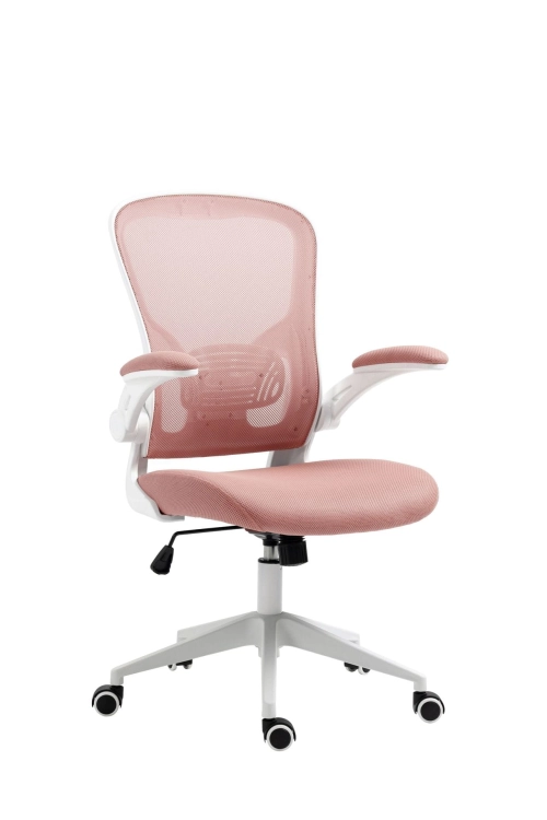 fotel obrotowy FK21-różowy
