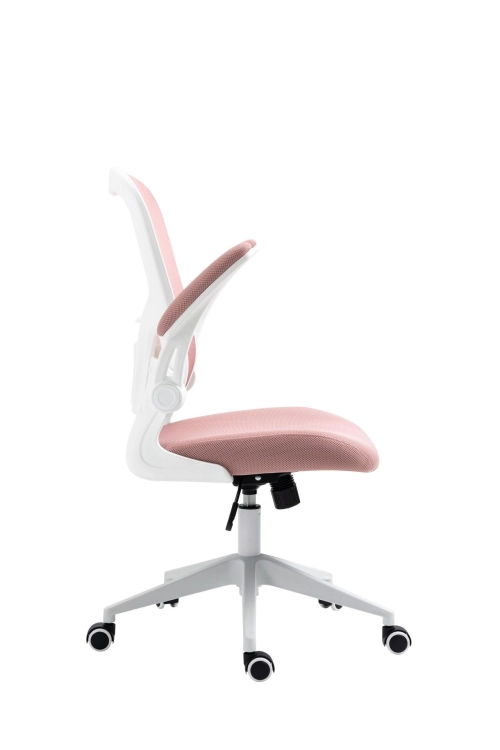 fotel obrotowy FK21-różowy