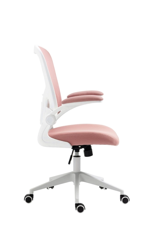 fotel obrotowy FK21-różowy