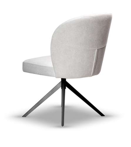 Krzesło Tapicerowane Obrotowe RIO noga slim