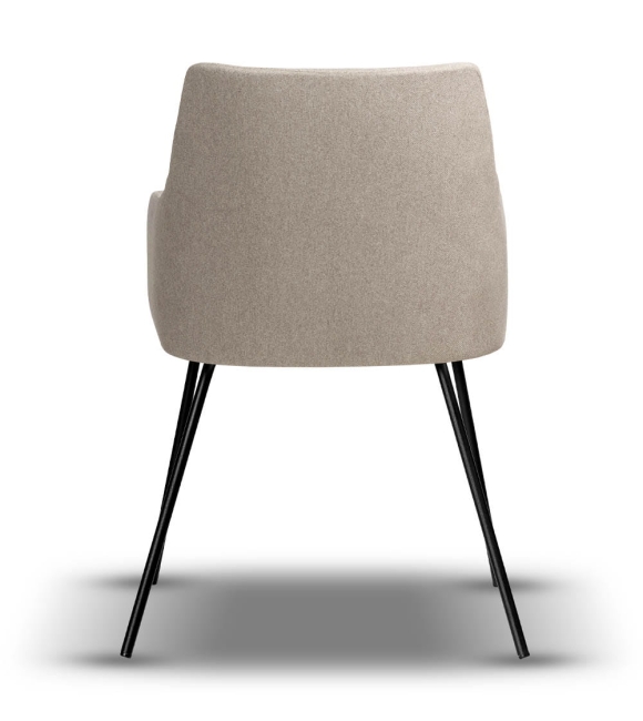 Krzesło Tapicerowane VIGO-2 z podłokietnikiem noga slim