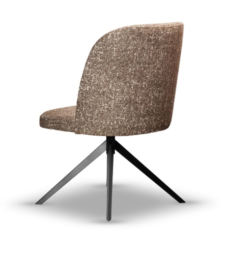 Krzesło Tapicerowane Obrotowe AMY noga slim