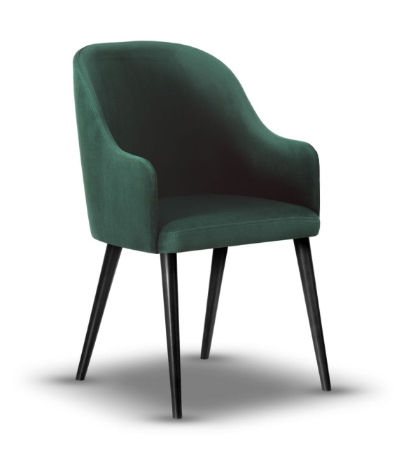 krzesło tapicerowane AMY-2 noga drewniana