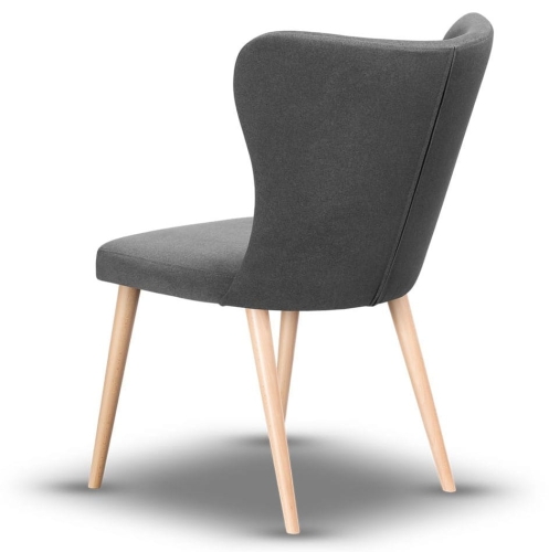 Krzesło Tapicerowane CLEO noga drewniana