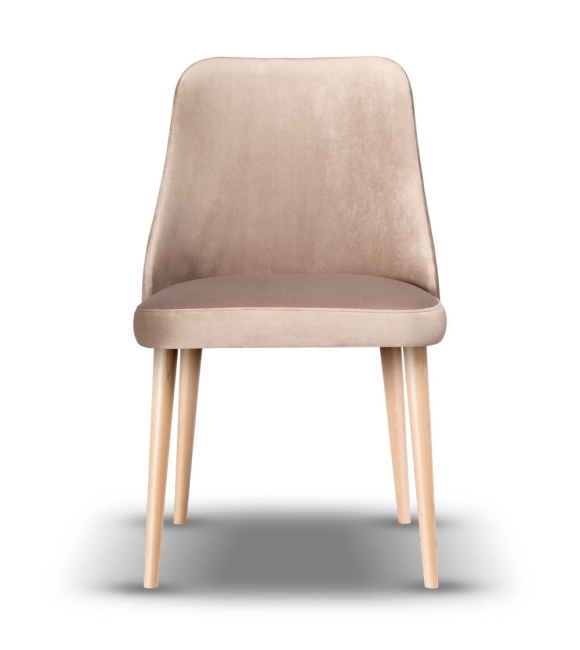 Krzesło Tapicerowane NATALIA noga drewniana
