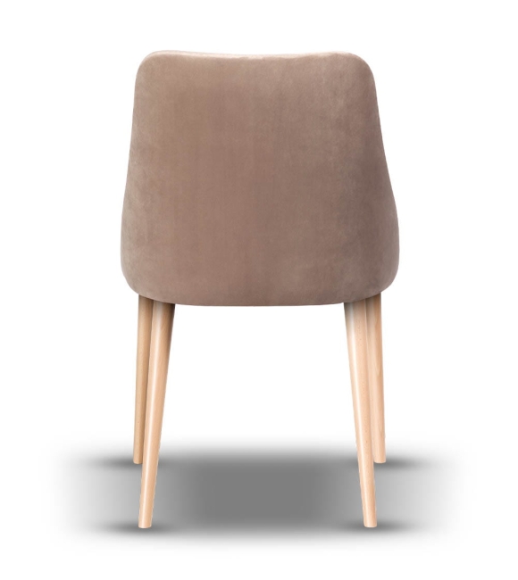 Krzesło Tapicerowane NATALIA noga drewniana