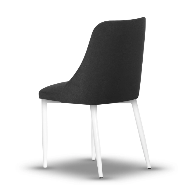 Krzesło Tapicerowane NATALIA noga biała