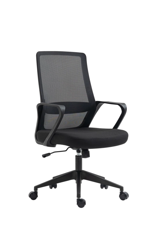 fotel obrotowy FK22-czarny