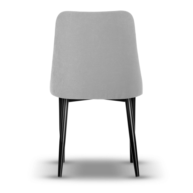 krzesło tapicerowane do salonu NATALIA noga czarna