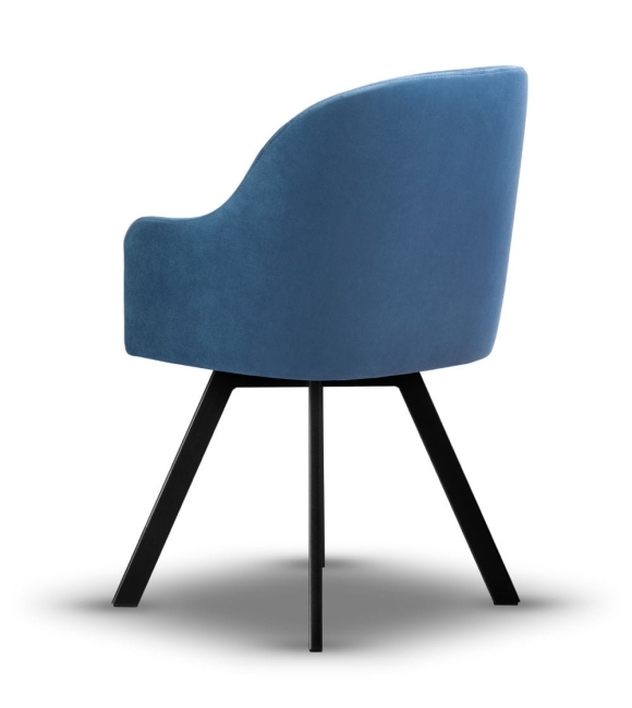 Krzesło Tapicerowane Obrotowe AMY-2 z podłokietnikiem