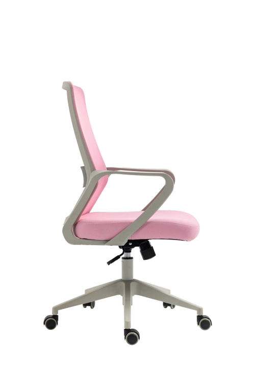 fotel obrotowy FK22-różowy