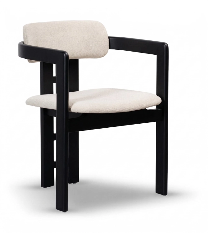 Krzesło Drewniane Tapicerowane LUGO-2
