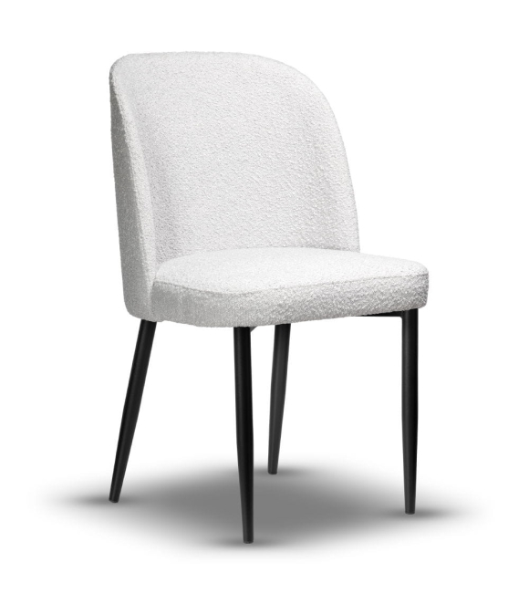 Krzesło Tapicerowane AMY noga czarna