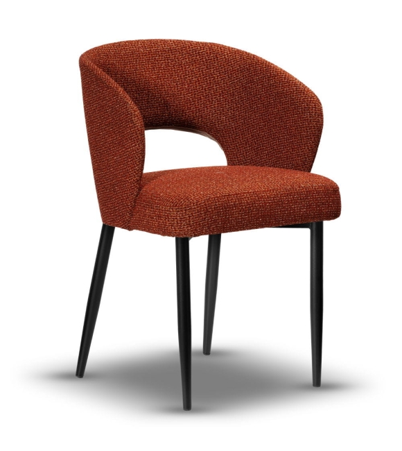 Krzesło Kubełkowe CARLO noga czarna