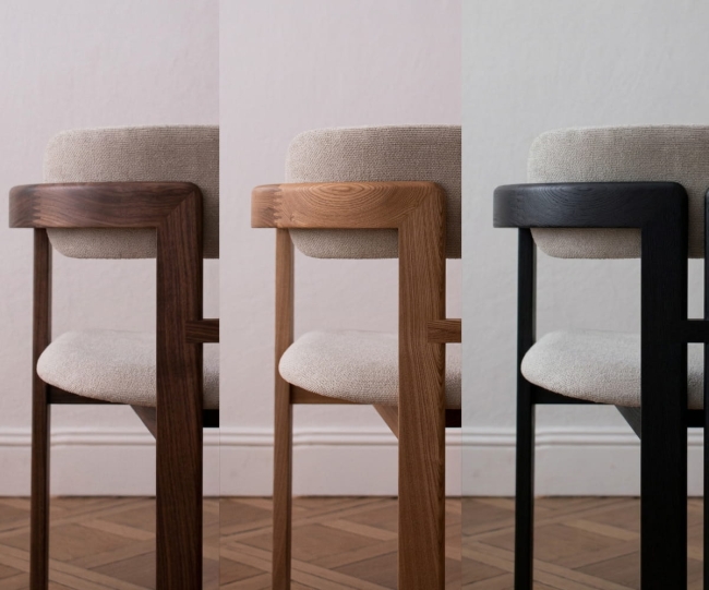 Krzesło Drewniane Tapicerowane LUGO-2