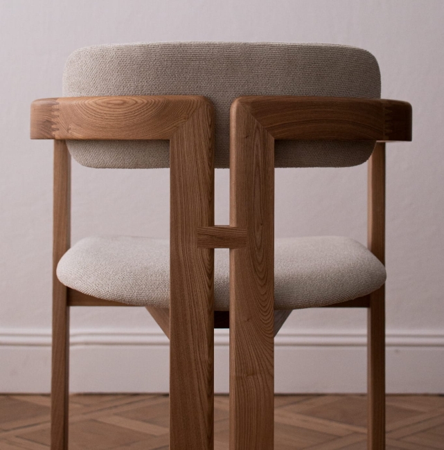 Krzesło Drewniane Tapicerowane LUGO-2 PLUS