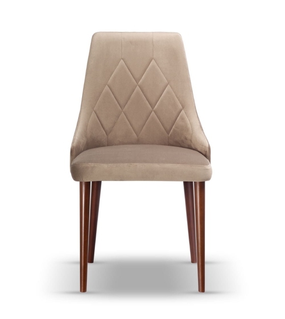 Krzesło Tapicerowane CAREN noga drewniana