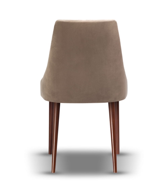 Krzesło Tapicerowane CAREN noga drewniana