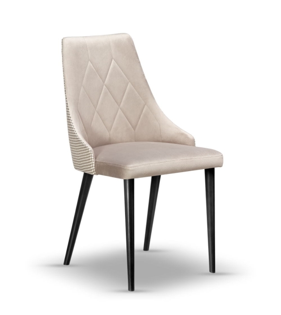 Krzesło Tapicerowane CAREN noga drewniana