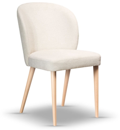 krzesło tapicerowane RIO noga drewniana