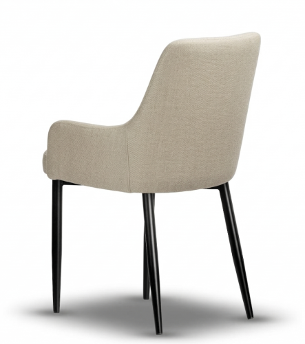 Krzesło tapicerowane GIULIO noga metalowa