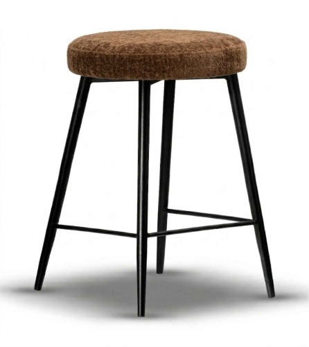 Półhoker Tapicerowany KADO 60cm noga czarna