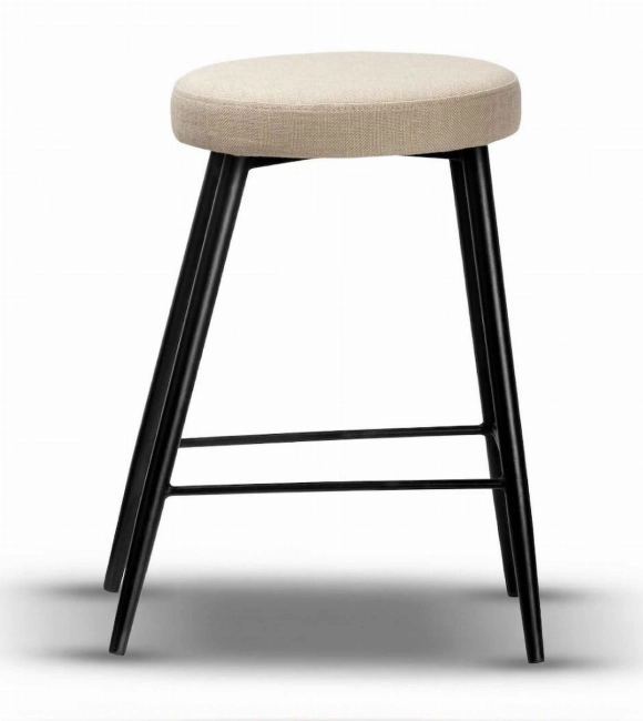 Półhoker Tapicerowany KADO 60cm noga czarna