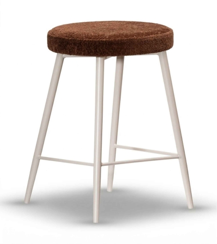 Półhoker Tapicerowany KADO 60cm noga kaszmir