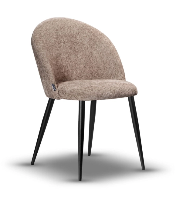 Krzesło Tapicerowane SOUL noga czarna
