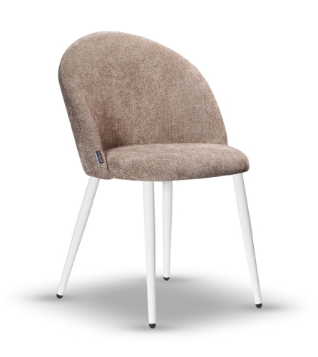 Krzesło Tapicerowane SOUL noga biała